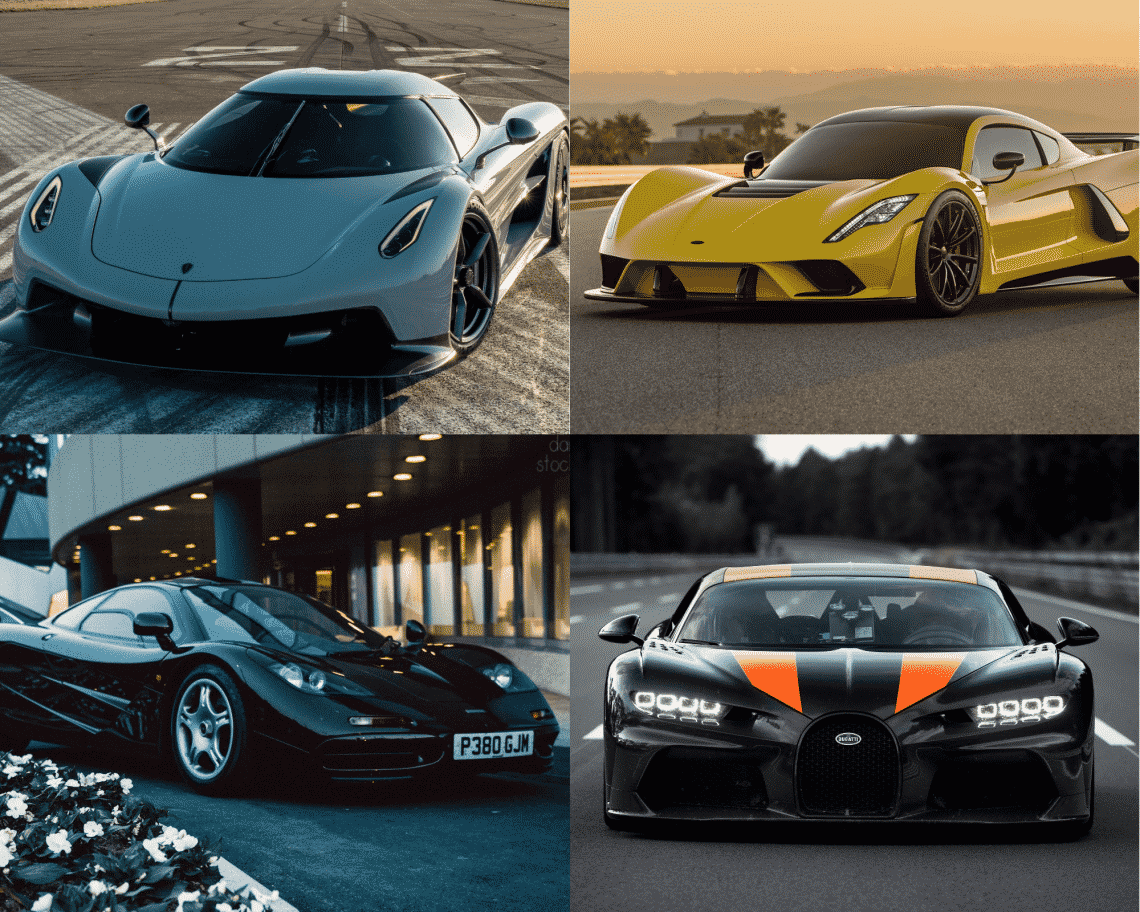 The Fastest Road Legal Cars in The World Right Now